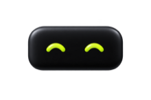 Feedi with a happy look